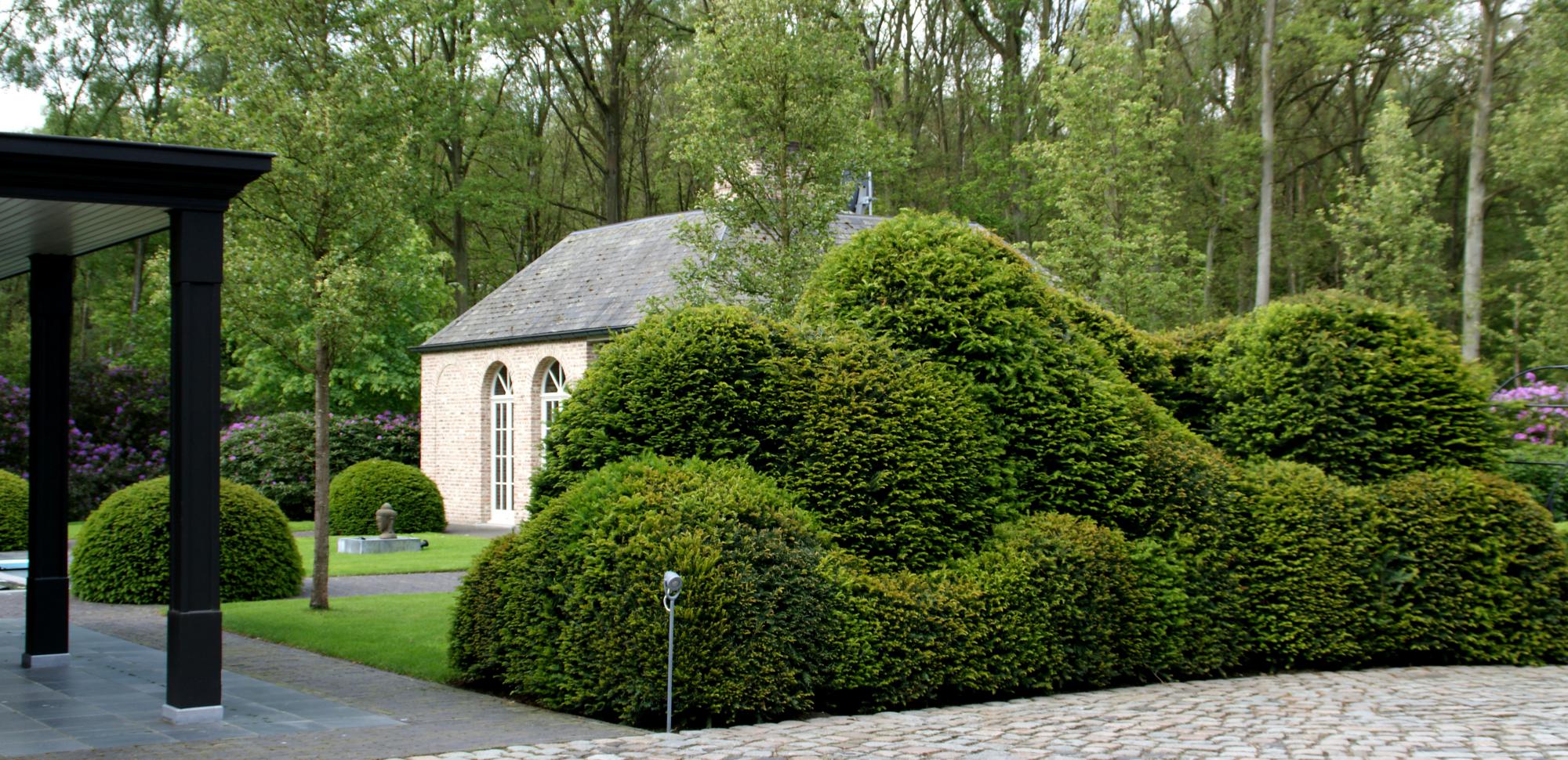 villatuin buiten schilde