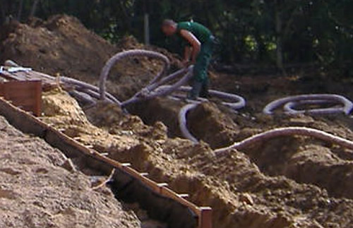 tuinaanleg drainage en afwatering Jan Joris TuinArchitectuur