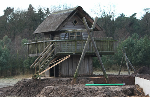 tuinaanleg speelhuis Jan Joris TuinArchitectuur